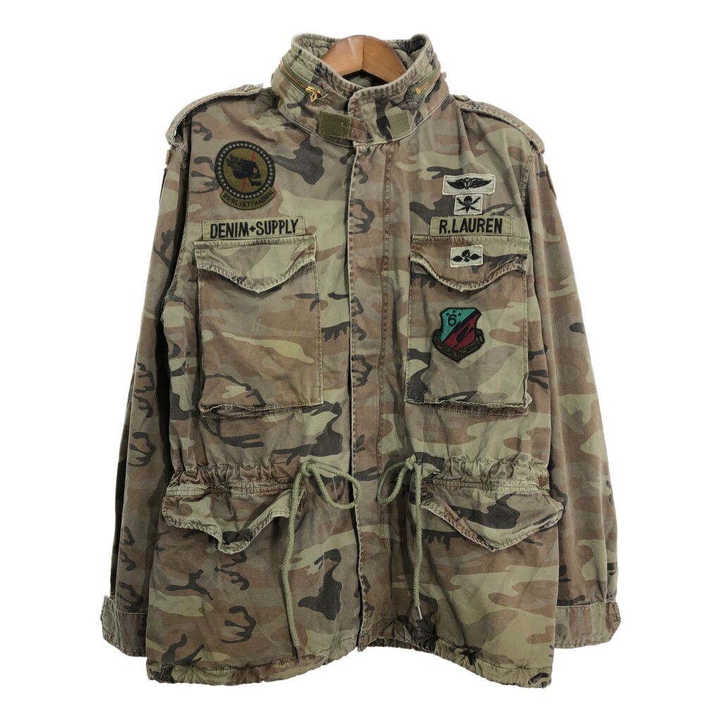 DENIM&SUPPLY RALPH LAUREN 迷彩 ミリタリージャケット DENIM&SUPPLY RALPH LAUREN デニムアンドサプライ ラルフ