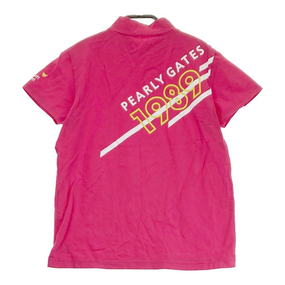 サイズ：2 PEARLY GATES パーリーゲイツ ハイネック半袖Tシャツ