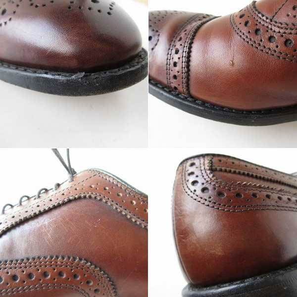 USA製 アレンエドモンズ Strand メダリオン キャップトゥ シューズ