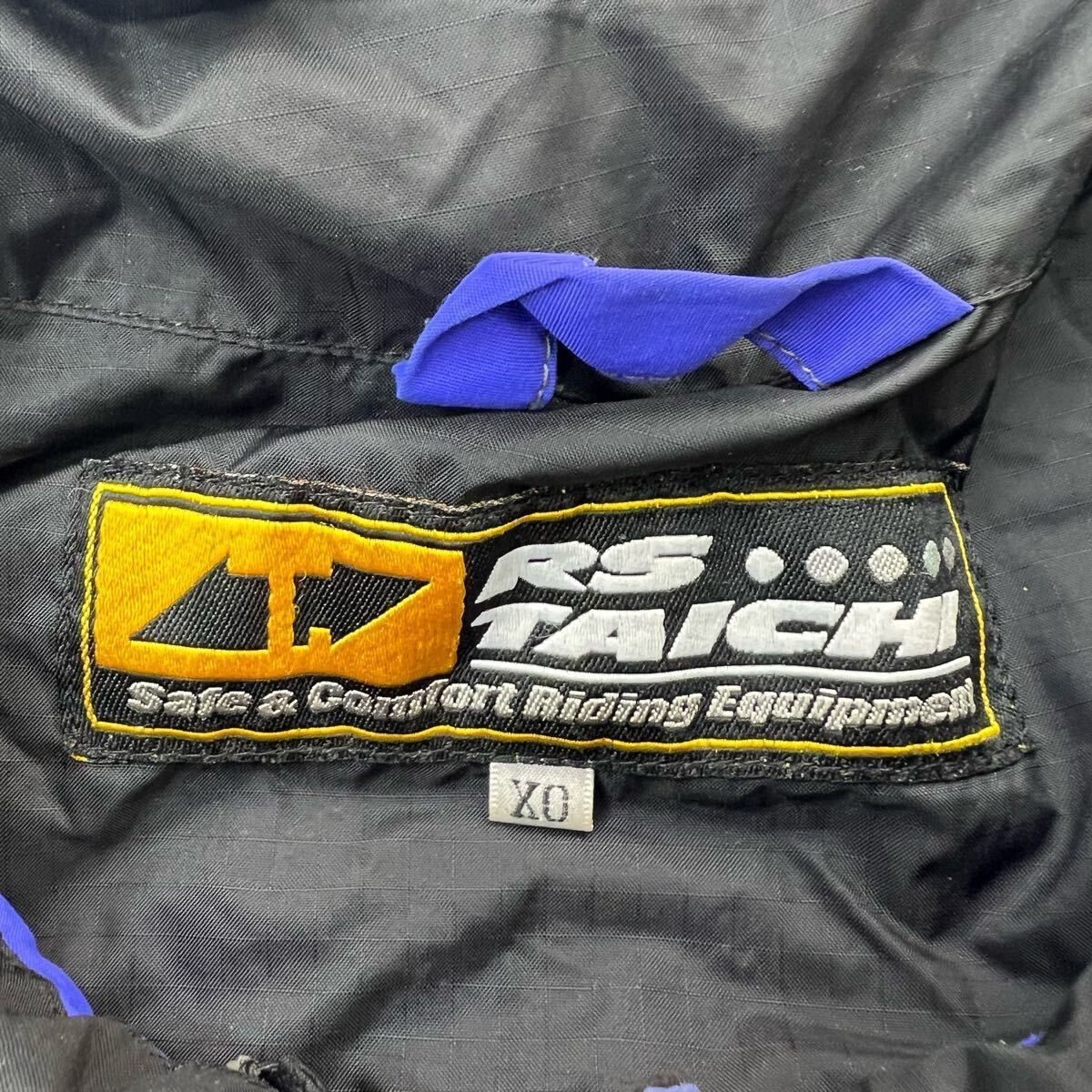 RS TAICHI RSタイチ ブルー ライダースジャケット ライディング 
