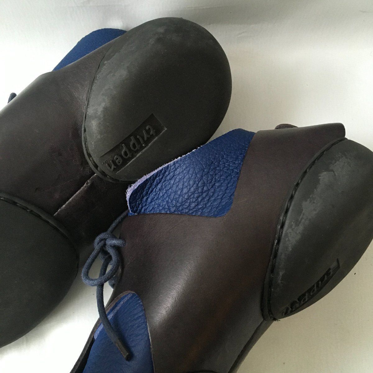 美品 trippen（トリッペン）レザーサンダル シューズ41 - メルカリ