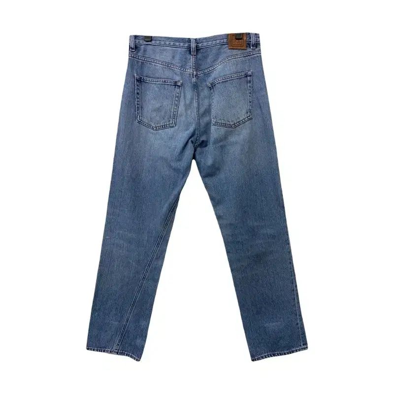 レディース 28 トーテム コットン インディゴブルーデニム ウォッシュ デニム パンツ