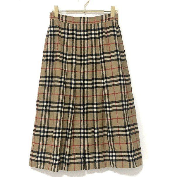 極希少/美品✨バーバリー スカート ノバチェック ウール