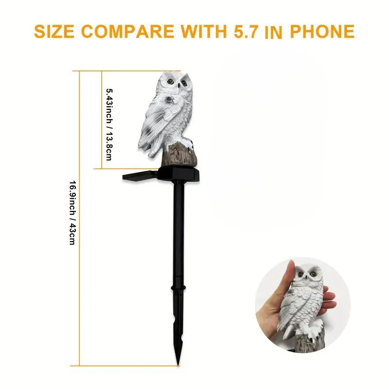 ソーラーライト(オウル・ふくろう)沖縄、離島、北海道配送不可