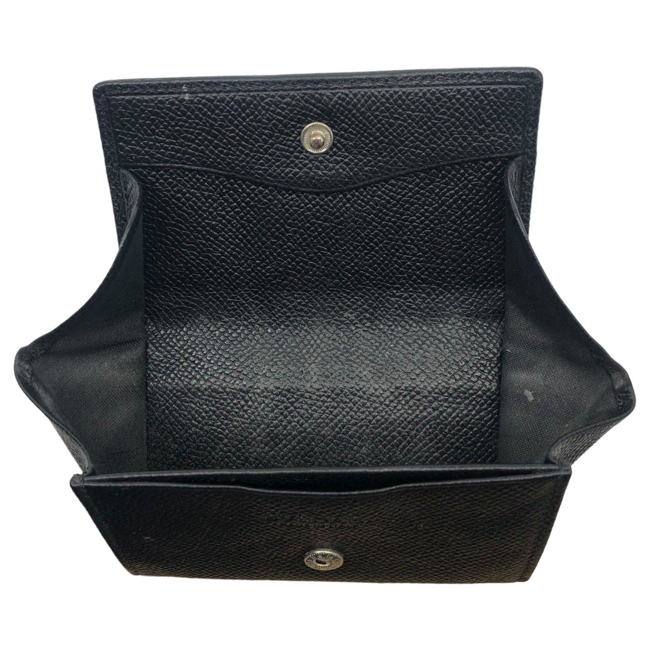 BVLGARI(ブルガリ) レザーカードケース 名刺入れ ブラック 極美