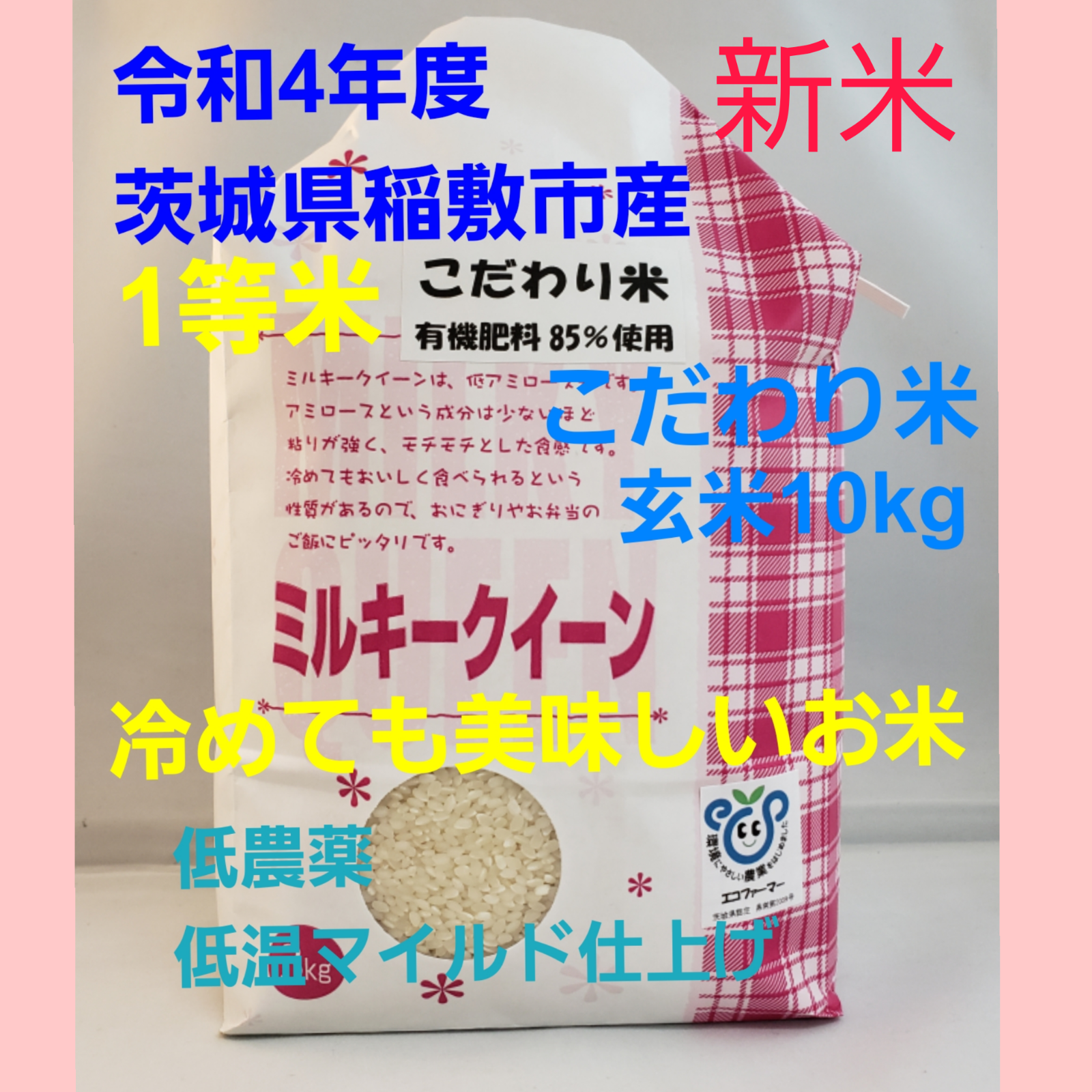 令和4年度産ミルキークイーン20kg 茨城県産 - 米