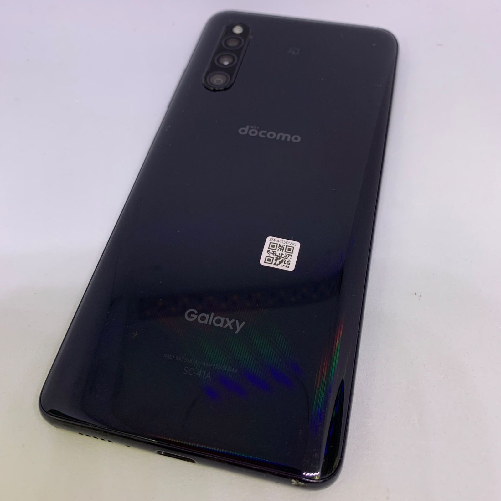 docomo Galaxy a41スマートフォン ブラック ドコモ、2500万画素