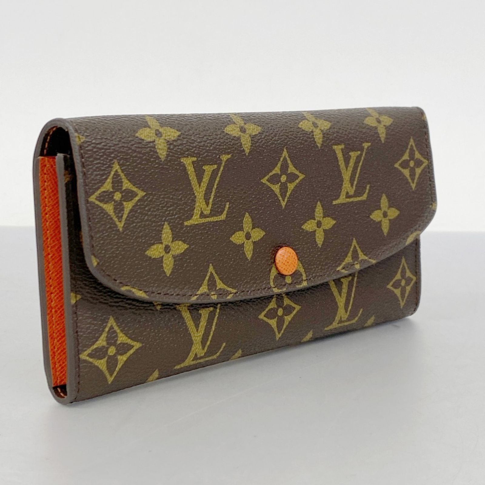 ルイヴィトン モノグラム ポルトフォイユ エミリー 長財布 オレンジ ルイ・ヴィトン(Louis Vuitton) ルイ・ヴィトン 長財布