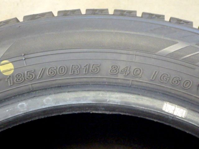 SP553 ● 製造 約8.5部山●YOKOHAMA iceGUARD IG60●185 60R15●4本