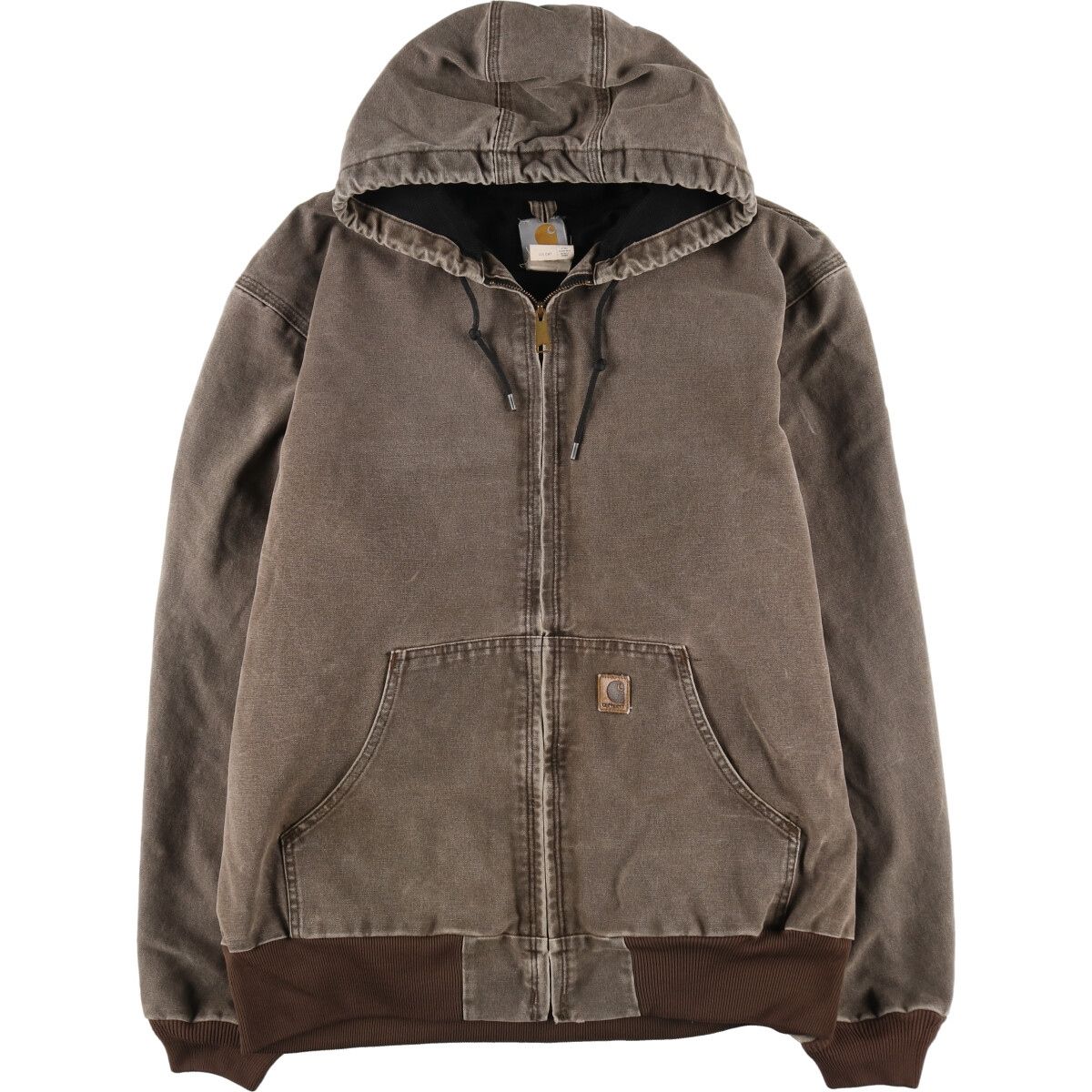 Carhartt (カーハート)アクティブジャケット 古着 カーハート Carhartt アクティブジャケット ダックフルジップ