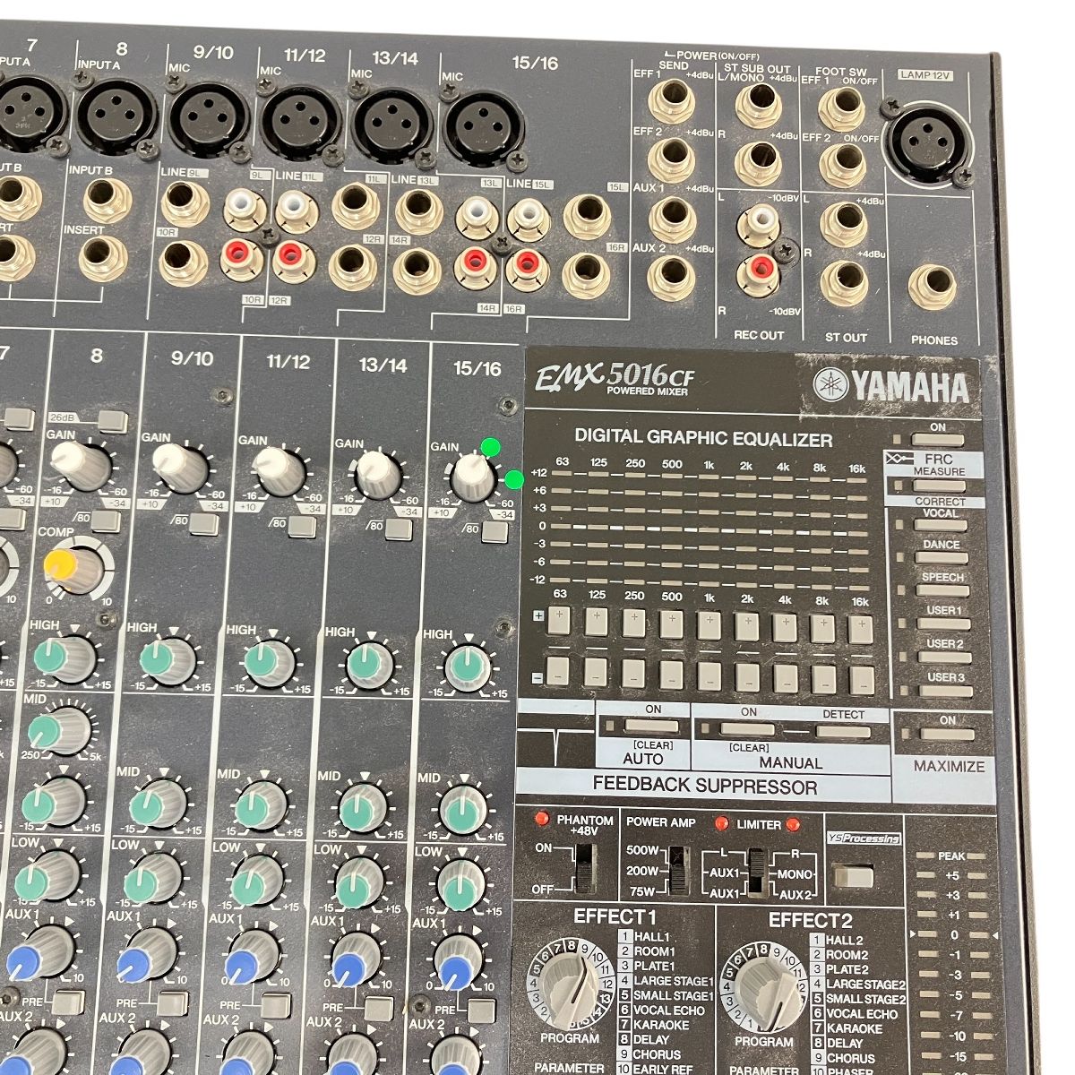 YAMAHA ヤマハ EMX5016CF パワードミキサー PA機器 16ch