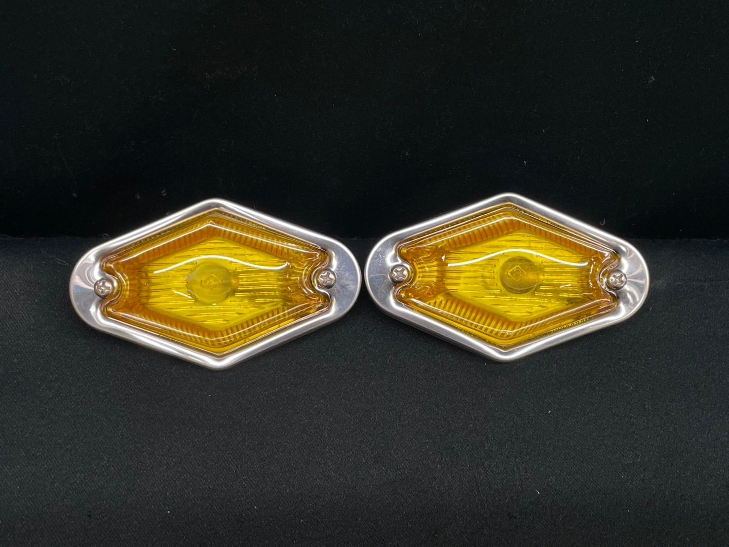 S84 菱形マーカーランプ イエロー 2個 黄色 ひし形マーカー IS 板橋