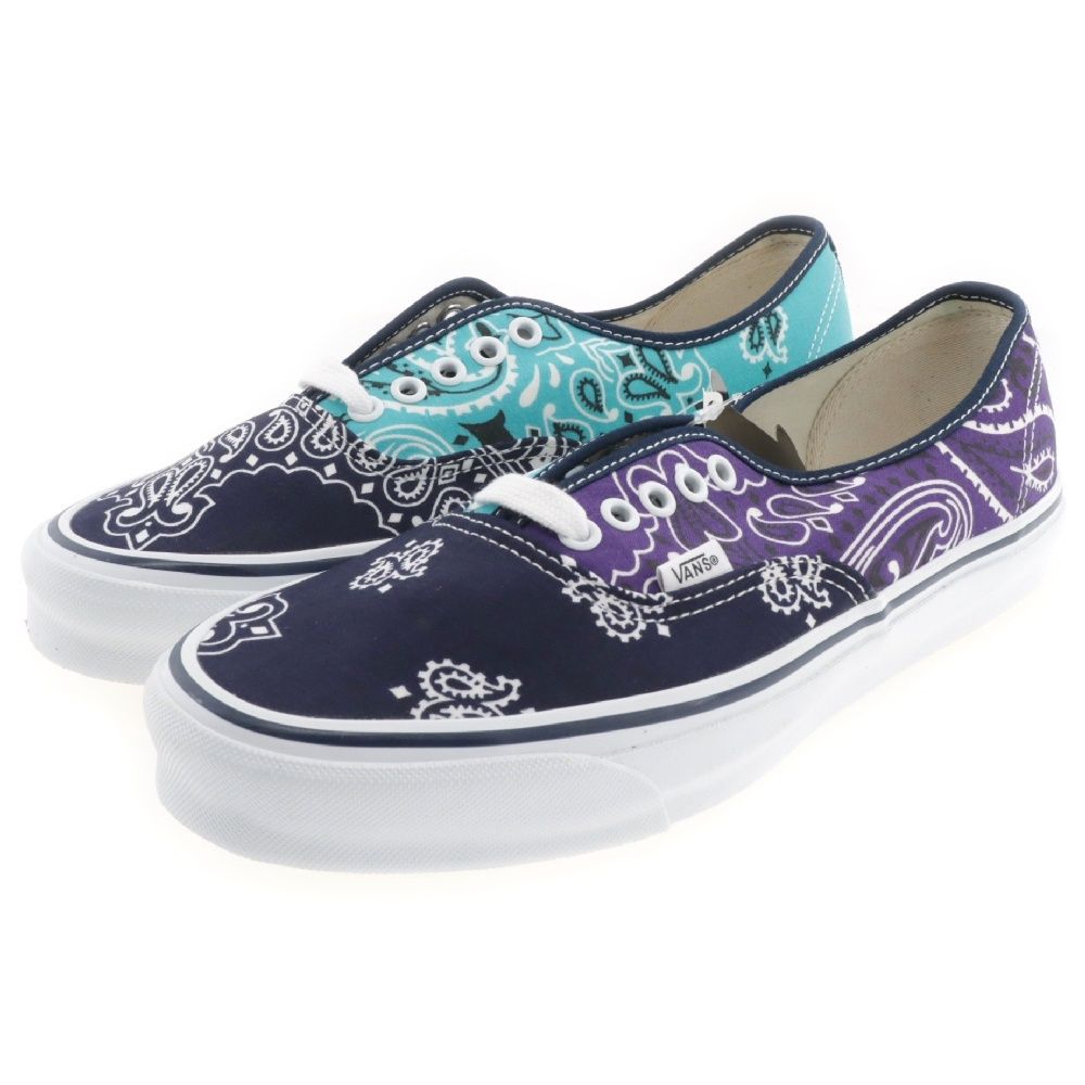 VANS ヴァンズ ×BEDWIN THE HEARTBREAKERS VN0A4BV99R9 ベドウィンアンドザハートブレイカーズ オーセンティック バンダナ スニーカー パープル US9.5/27.5cm VANS (ヴァンズ) ×BEDWIN THE HEARTBREAKERS VN0A4BV99R9 ベドウィン