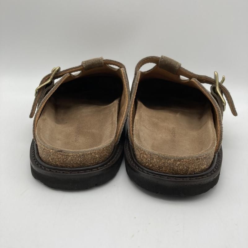 Hender Scheme エンダースキーマ サンダル Hender Scheme buggs suede khaki beige qn-s-bug スウェード サンダル