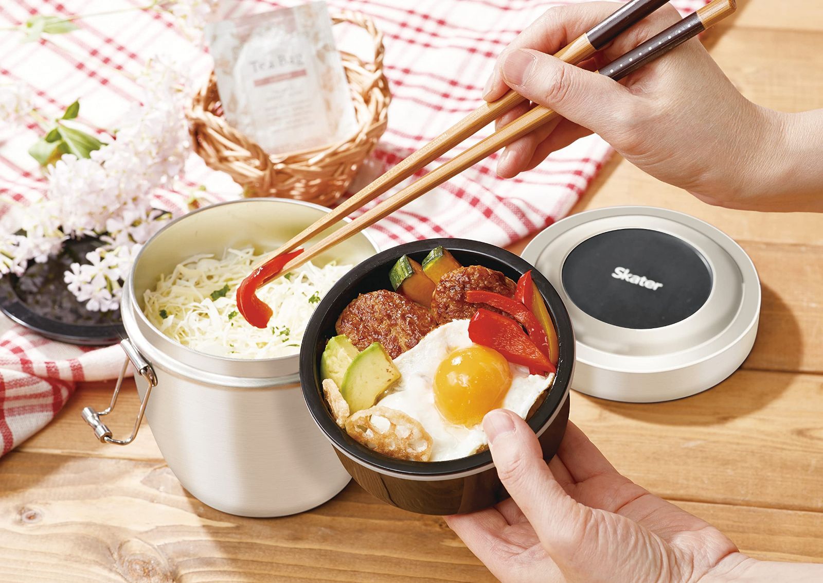 スケーター 保温 丼ぶり ステンレス 弁当箱 800ml STLBD8 ブラック JUpuuOjVOZ, キッチン、日用品、文具 -  centralcampo.com.br