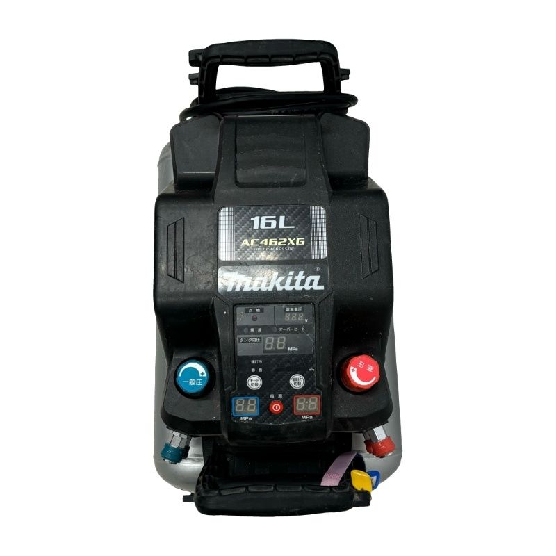 makita マキタ 一般圧/高圧エアコンプレッサー AC462XG 16L ブラック 通電確認済み ホース付き 【中古】 52410K198 -  メルカリ