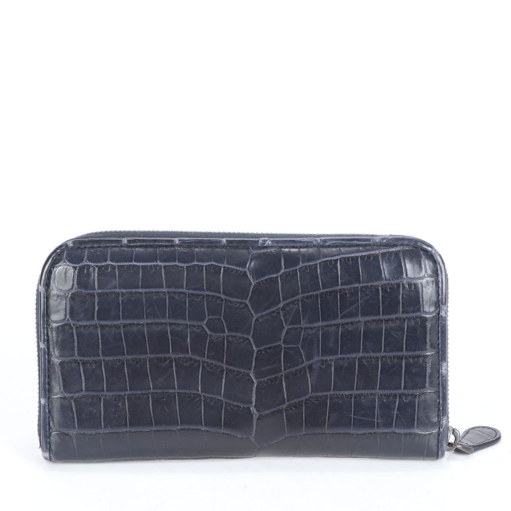 ボッテガ ヴェネタ クロコダイルレザー 二つ折り財布 ボッテガヴェネタ