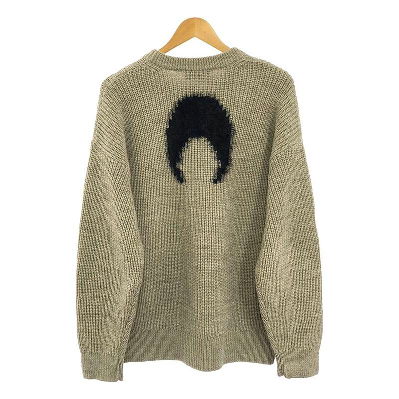 美品】 MARINE SERRE / マリーンセル | GOLD LINE / バックロゴ クルー