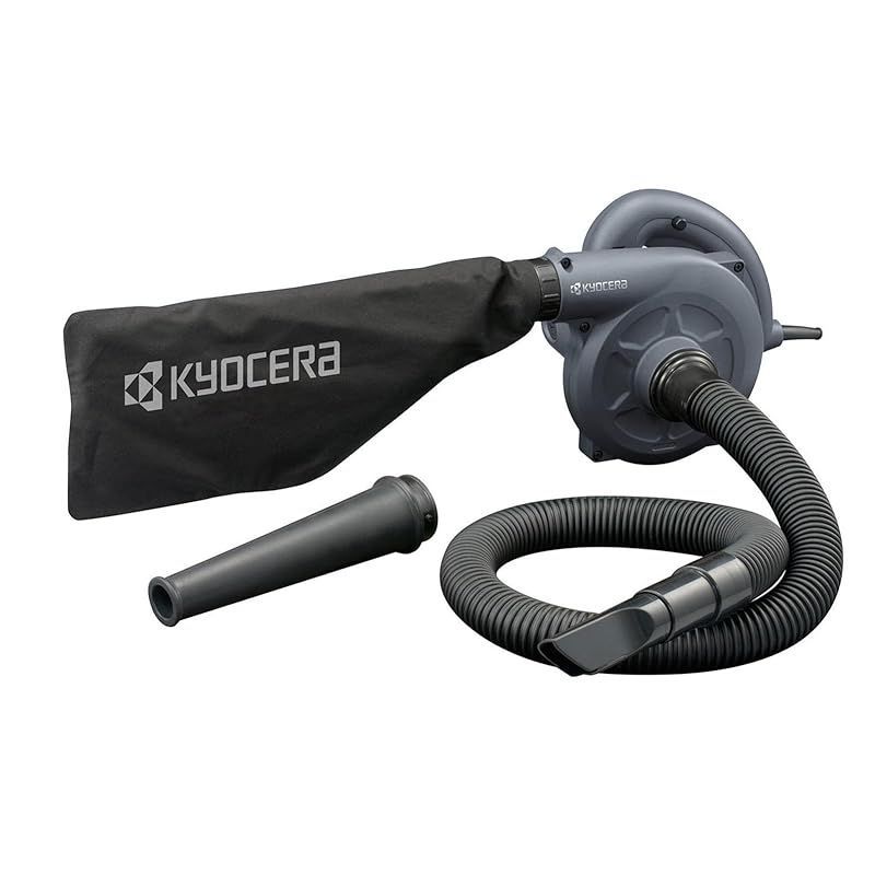 京セラ Kyocera 旧リョービ プロ用 ブロワー ABL3500VDX 682753A ブラック フレキシブルホースとスキマノズルで狭い場所でも吹き飛ばし 吹き寄せ 風量1.7~3.5m3|min 風圧1.3~5.5kPa 軽量1.7kg