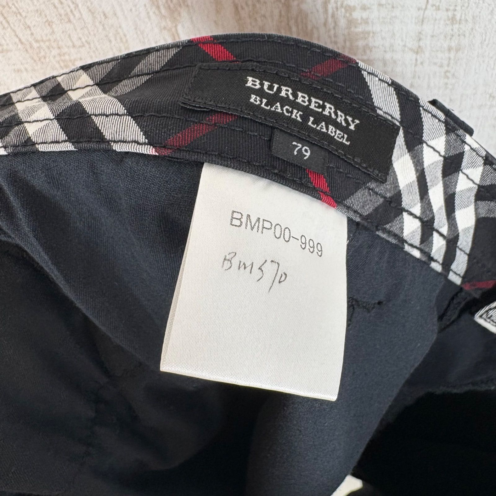 BURBERRY BLACK LABEL バーバリーブラックレーベル ホースロゴ刺繍
