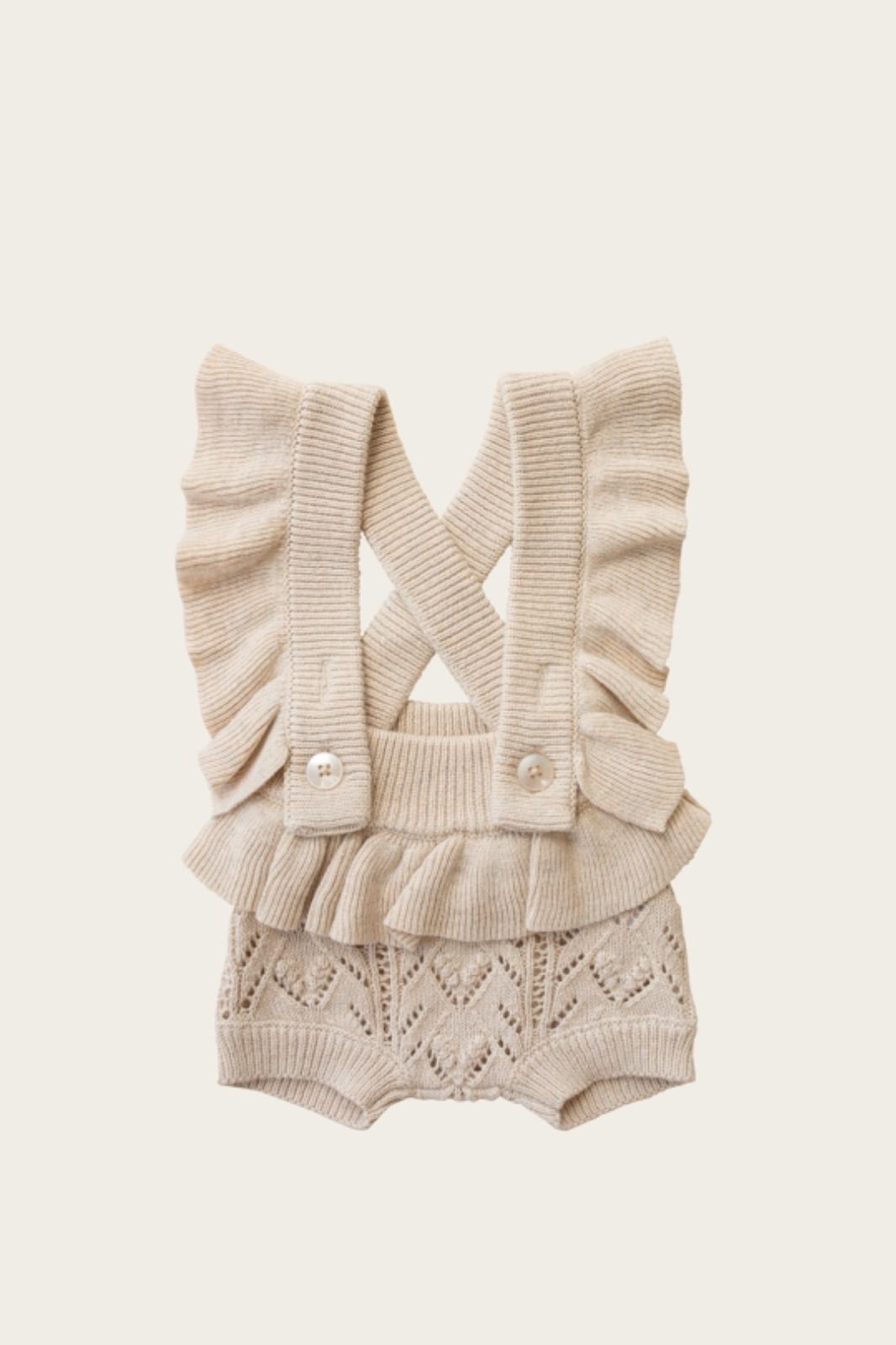 jamiekay ジェイミーケイBONNIE PLAYSUIT OATMEAL