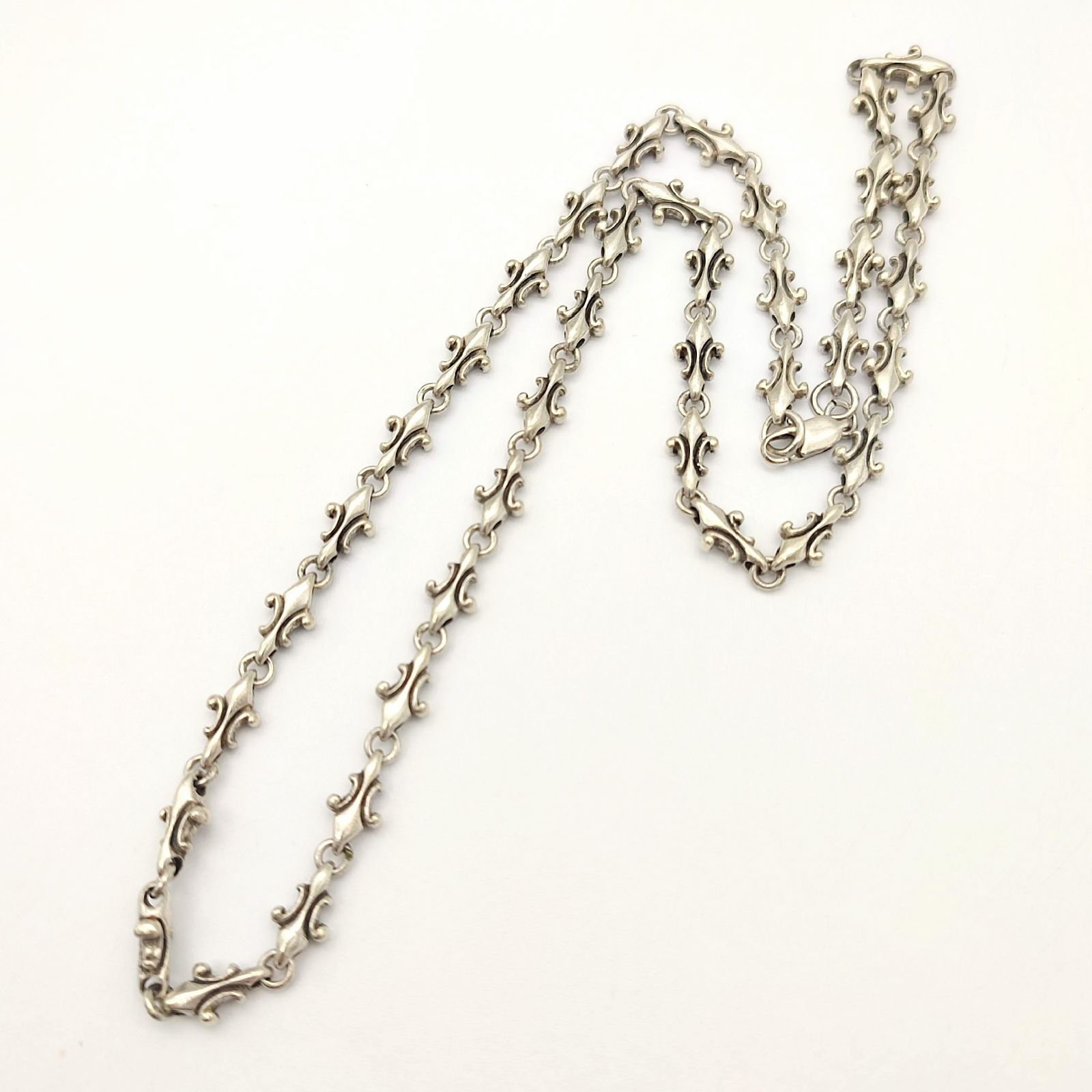 フ デザインチェーンネックレス シルバー925 23g