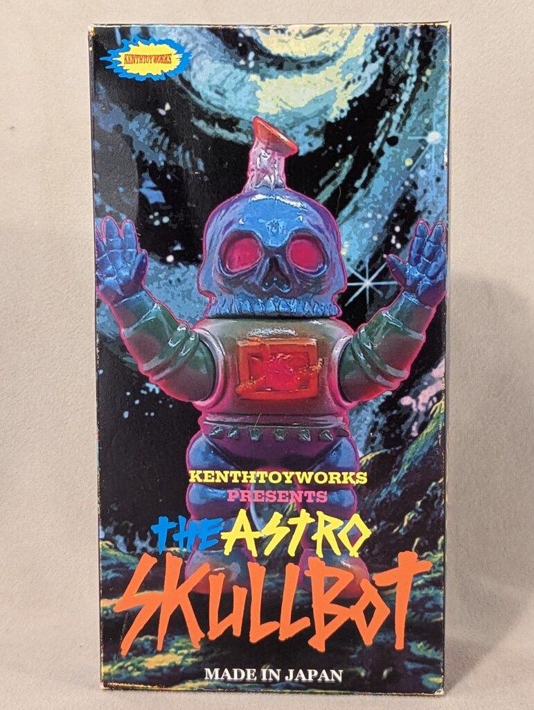 KENTH TOY WORKS ASTRO SKULLBOT ソフビモデルキット KENTH TOY WORKS x One up. ASTRO SKULLBOT Goto Color Studio