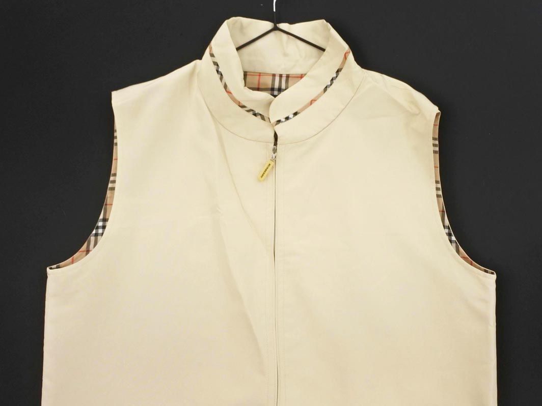 Burberry バーバリーゴルフ　ナイロンノースリーブベスト　L レディース 新品同様 Burberry レディース バーバリーゴルフナイロン