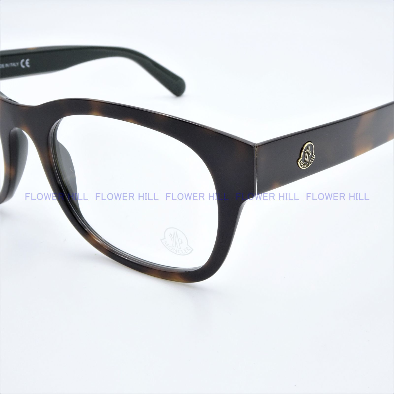 MONCLER モンクレール ML5143 056 メガネ フレーム ハバナ イタリア製  