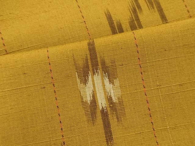 平和屋着物□上質な紬 絣間道 正絹 逸品 CAAQ9952oy - メルカリ 