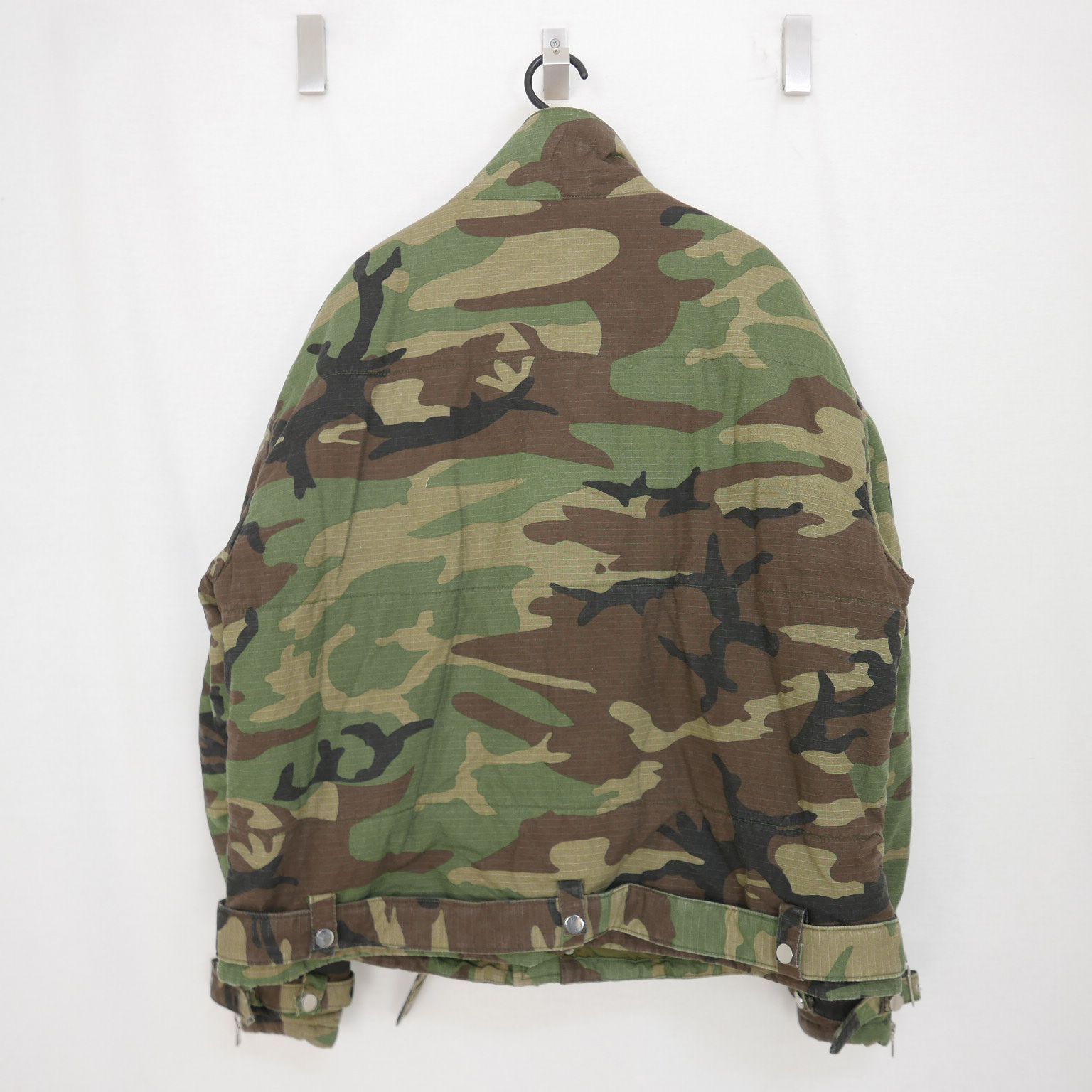 PATRiOT パトリオット CAMO MOTO PUFFER JACKET メンズ アウター 中綿ジャケット ブルゾン ジャンパー 迷彩GREEN CAMOUFLAGE XL