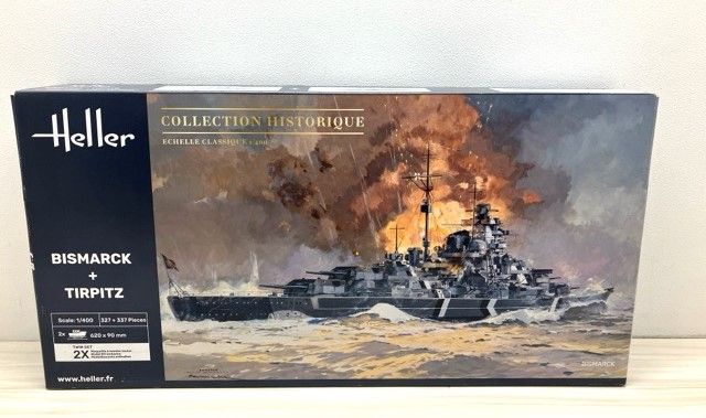 エレール 1|400 WW.II ドイツ軍 戦艦ビスマルク - テルピッツ 2艦セット 未開封 F5509-007 116