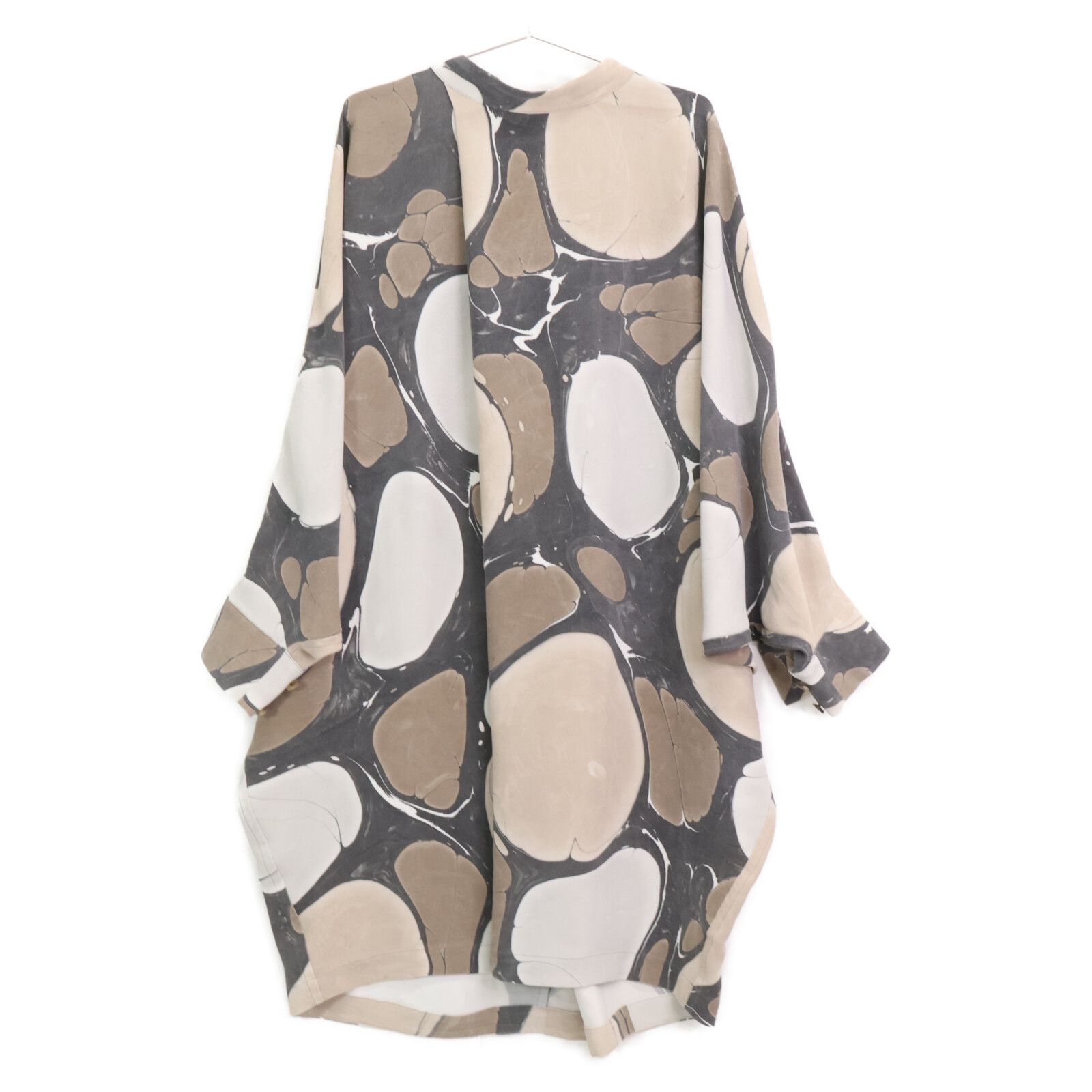 ISSEY MIYAKE イッセイミヤケ 総柄 イカコート バンダナ付 2