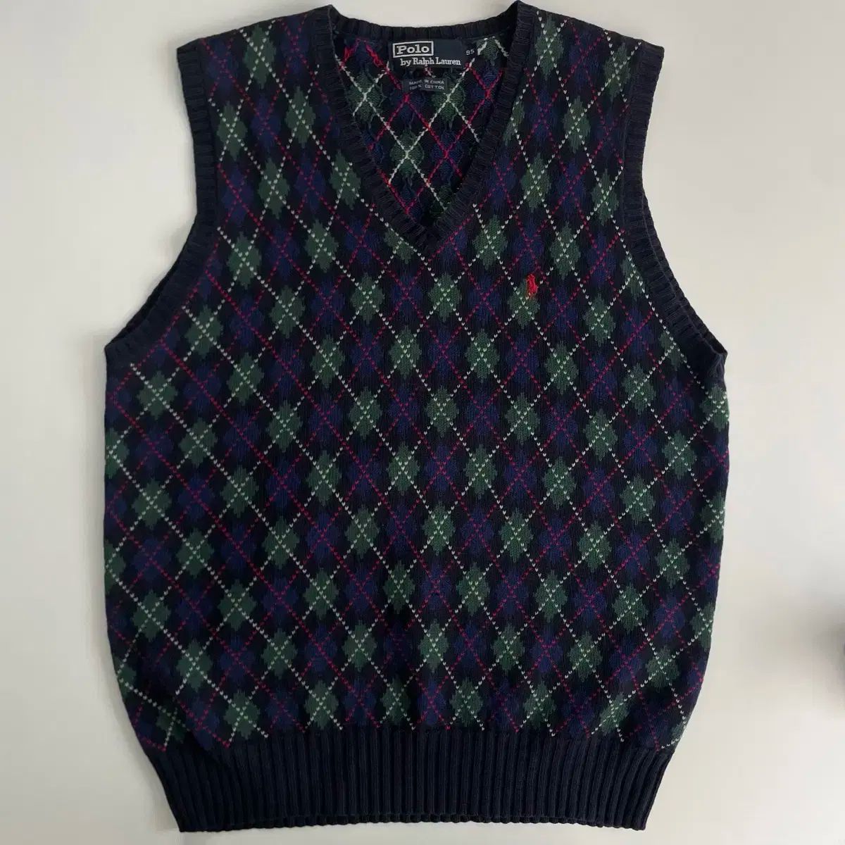 Polo by Ralph Lauren アーガイルセーター ニット 90s 90s ポロ ラルフローレン アーガイル柄 ウール×アルパカ ハンド