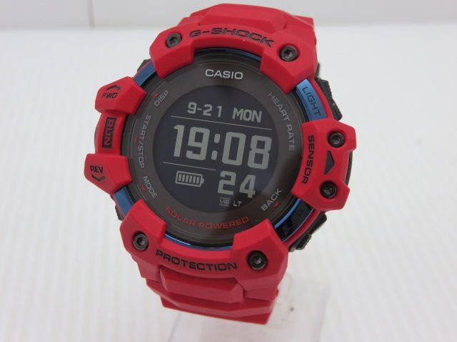 中古品】 カシオ CASIO ジー・スクワッド G-SQUAD GBD-H1000-4JR メンズ レッド 〇YR-11472〇 - メルカリ