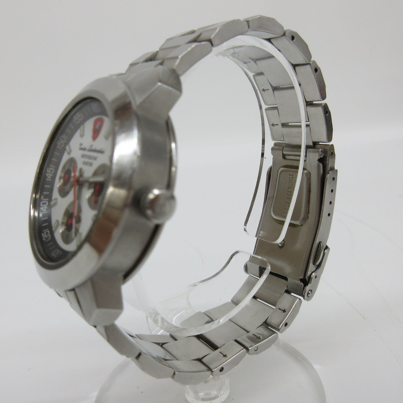 Tonino Lamborghini クォーツ腕時計 シルバー/ホワイト Tonino Lamborghini ランボルギーニ 腕時計 シルバー クォーツ - メルカリ