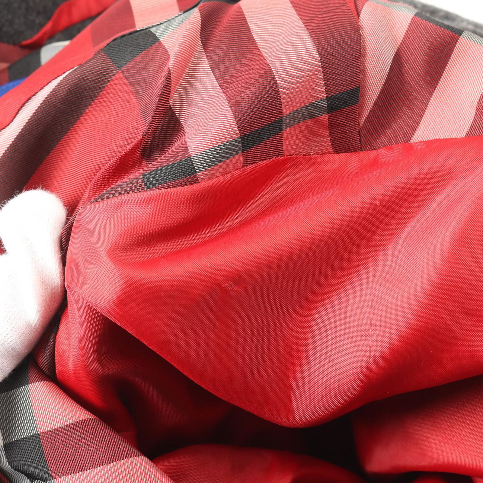 バーバリーブルーレーベル BURBERRY BLUE LABEL ピーコート グレー 