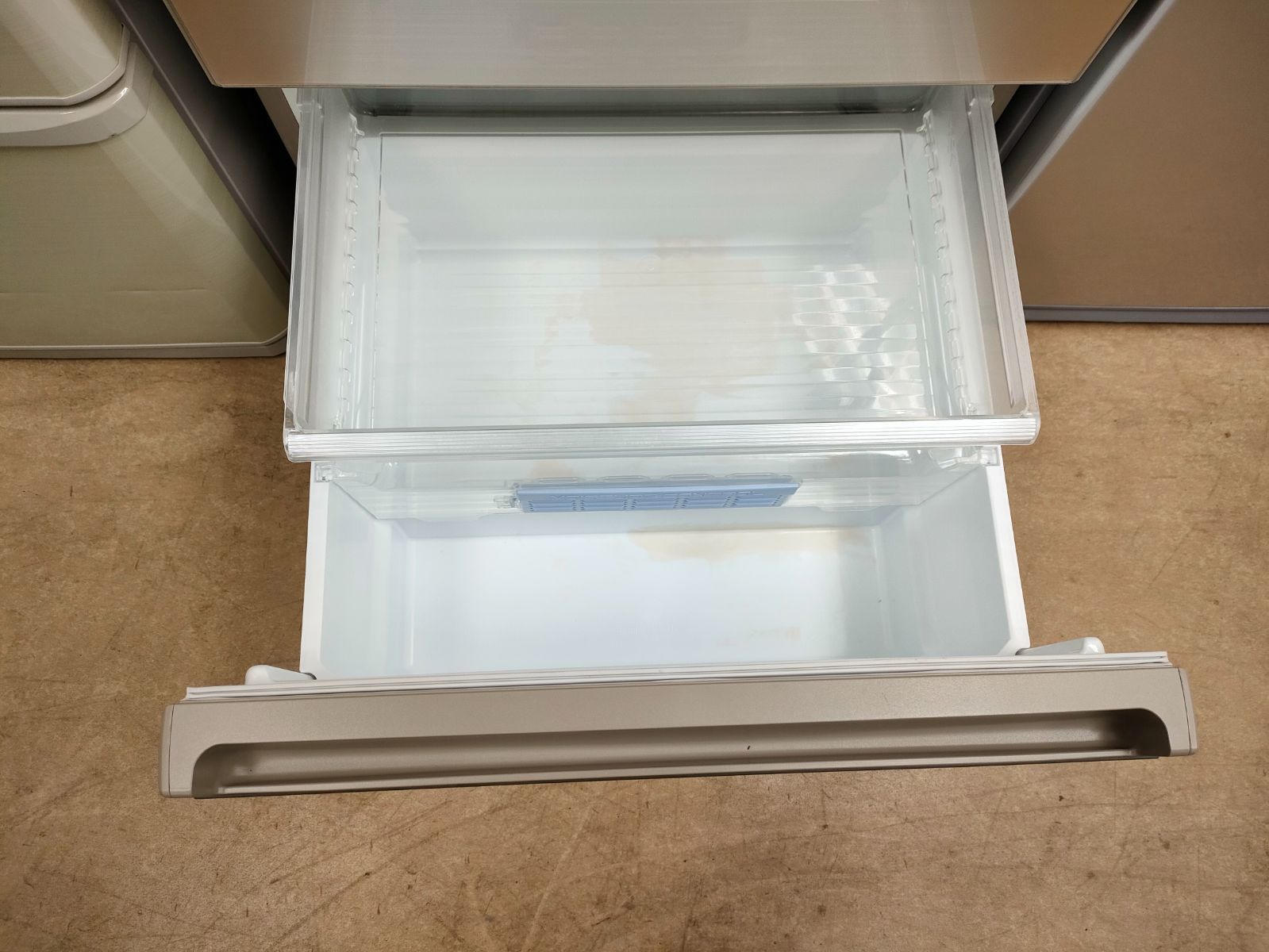 【保証残4年】Panasonic 冷凍冷蔵庫 406l  NR-E413PVL ◇ Panasonic 冷蔵庫 406L ガラストップ NR-E413PV - メルカリ