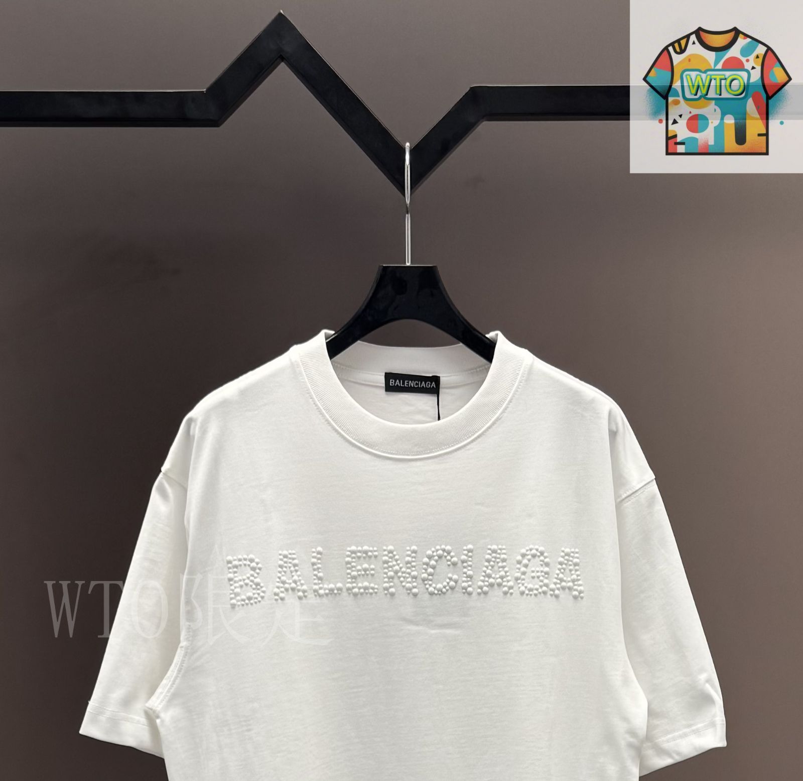 今日特価】Balenciaga 3D Rhinestone T シャツ-1 - メルカリ