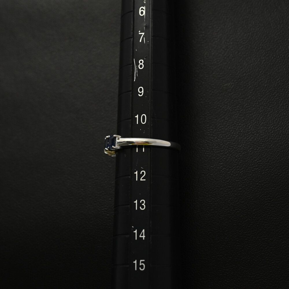 価格比較でお得にお買物。 SA0.8ct|FD 0.15ct|サファイア･ダイヤモンドリング･指輪|Pt900-2.9g|11号| 51|プラチナ|プレゼント|記念日 ♀ S レディース 589804