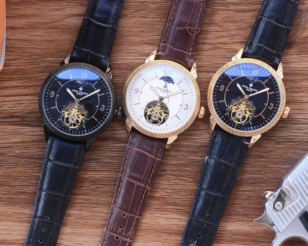 PATEK PHILIPPE パテックフィリップ メンズ腕時計 41mm｜自動巻き機械式×レザー｜ -MM輸入2