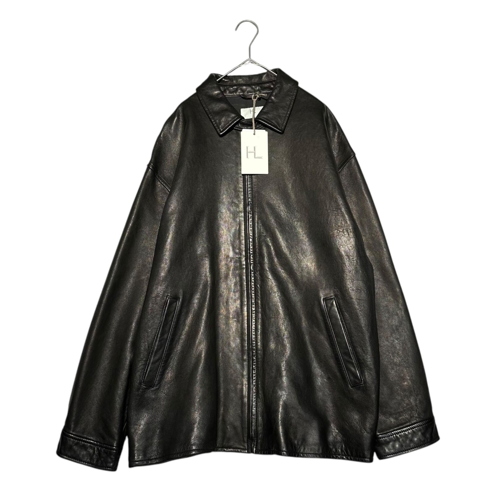 HERILL(ヘリル) 23AW Lambleather Jacket ラム レザー ジャケット 23-011-HL-8020-3 1 ブラック 参考定価143，000円
