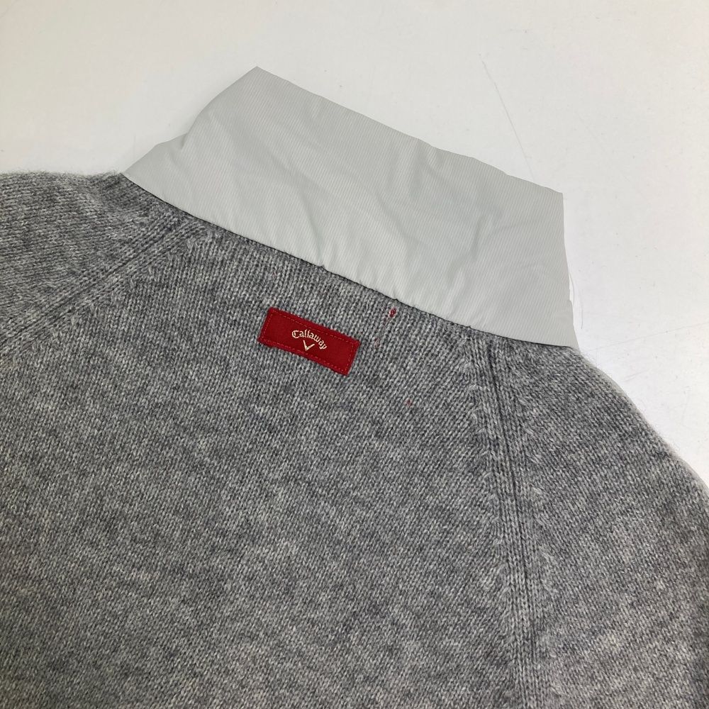 ニット ジップジャケット