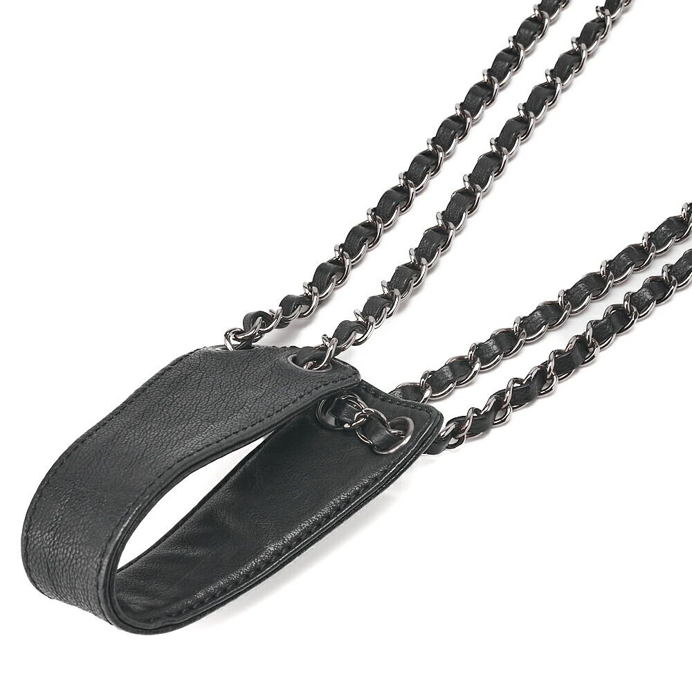 CHANEL シャネル チェーンショルダー マトラッセ ワイルドステッチ