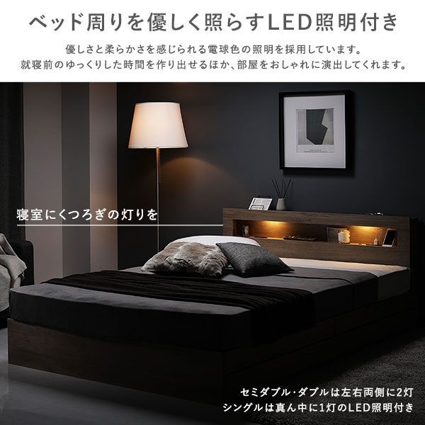 セミダブルベッド 木製ベッド シングル ベッドフレーム セミダブル