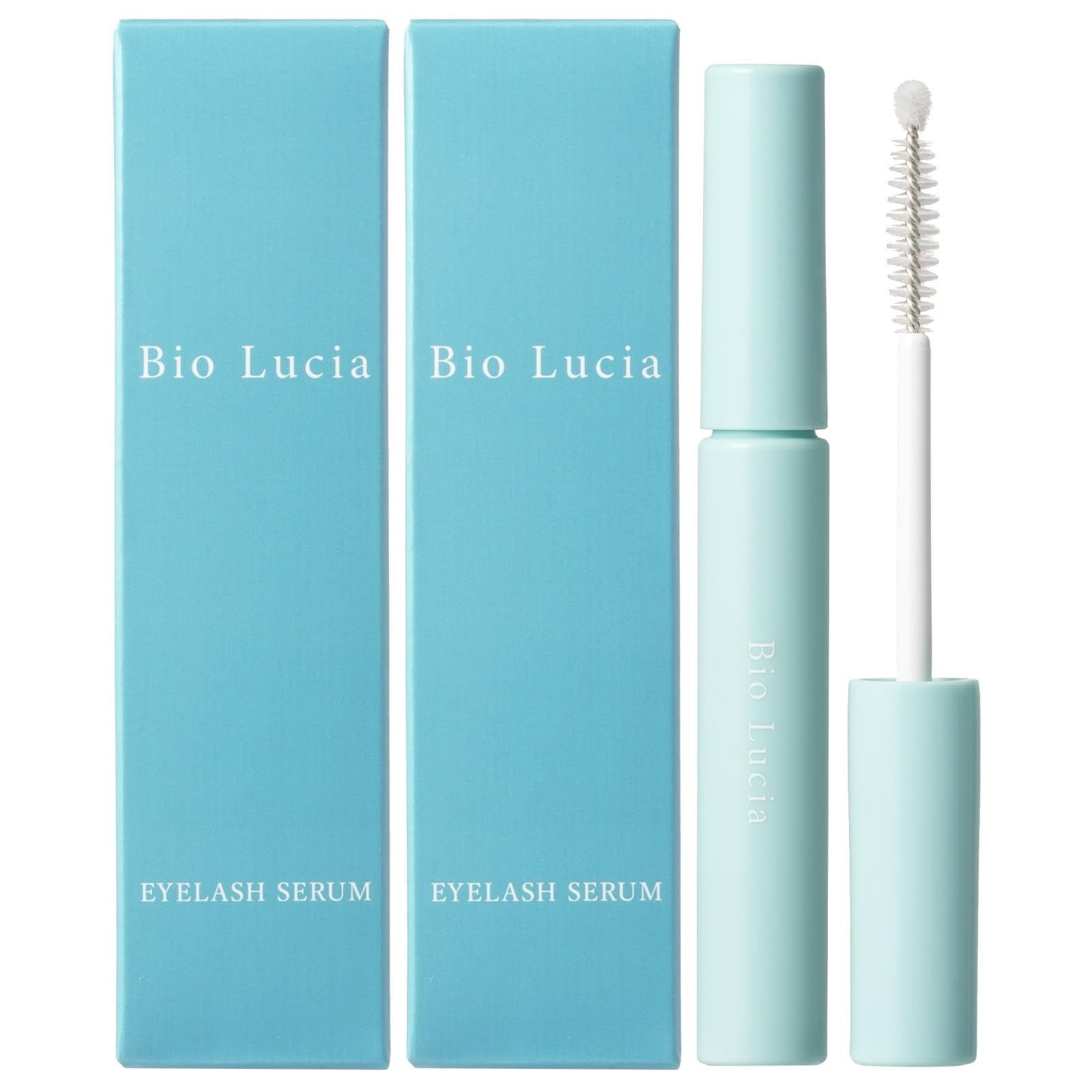 Bio Lucia ビオルチア アイラッシュセラム 6mL×2本 まつ毛美容液 目元美容液 眉毛 睫美容液 人気ランキング ヒト幹細胞 まつげ美容液
