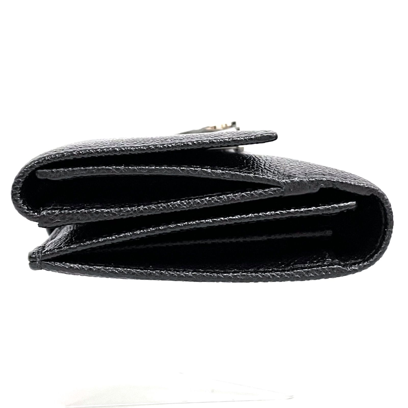 美品】 BVLGARI ブルガリ ロゴクリップ 長財布 ブラック 30416 RFID(IC 