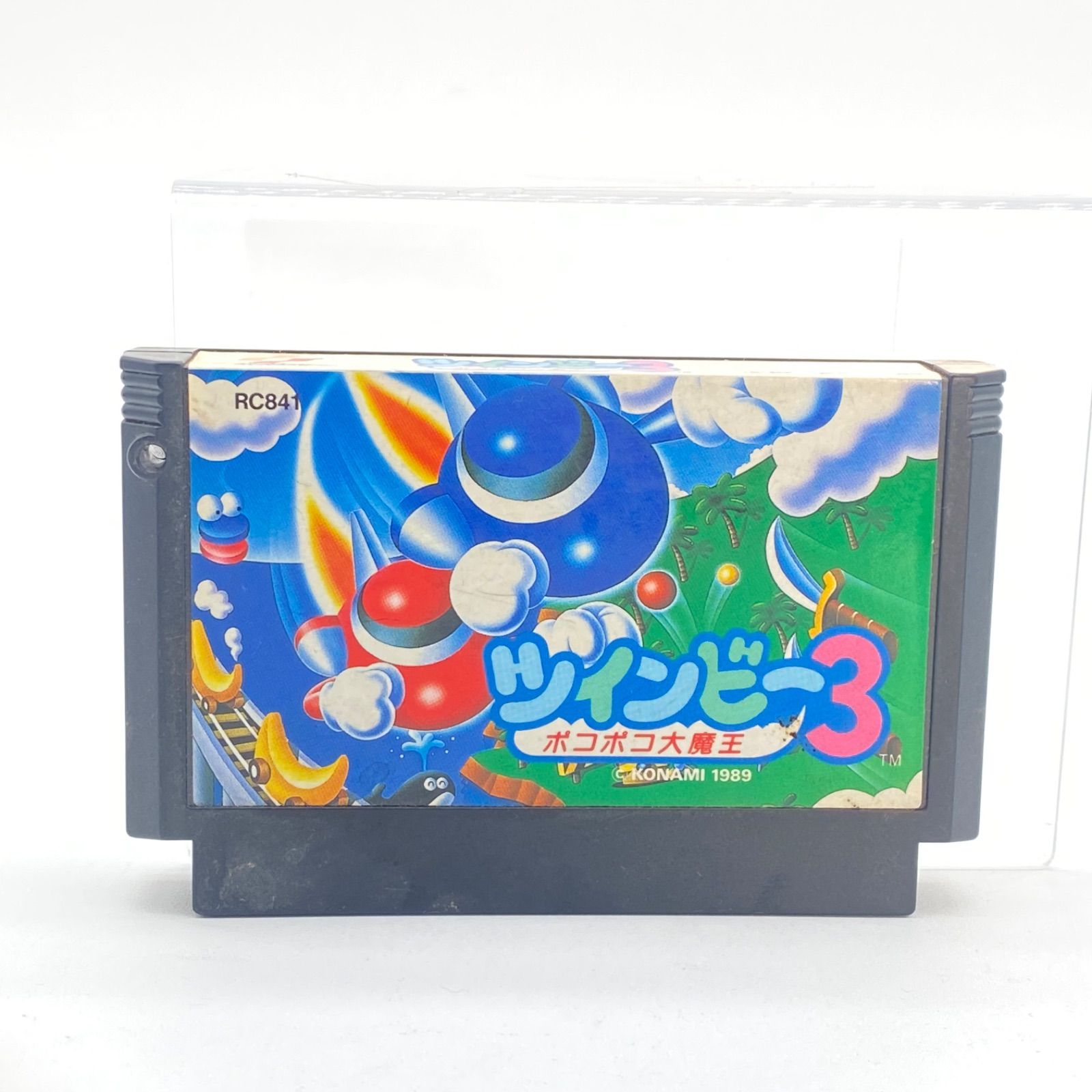 全国送料無料の通販 ツインビー3 ソフト ファミリーコンピュータ ポコポコ大魔王 家庭用ゲームソフト