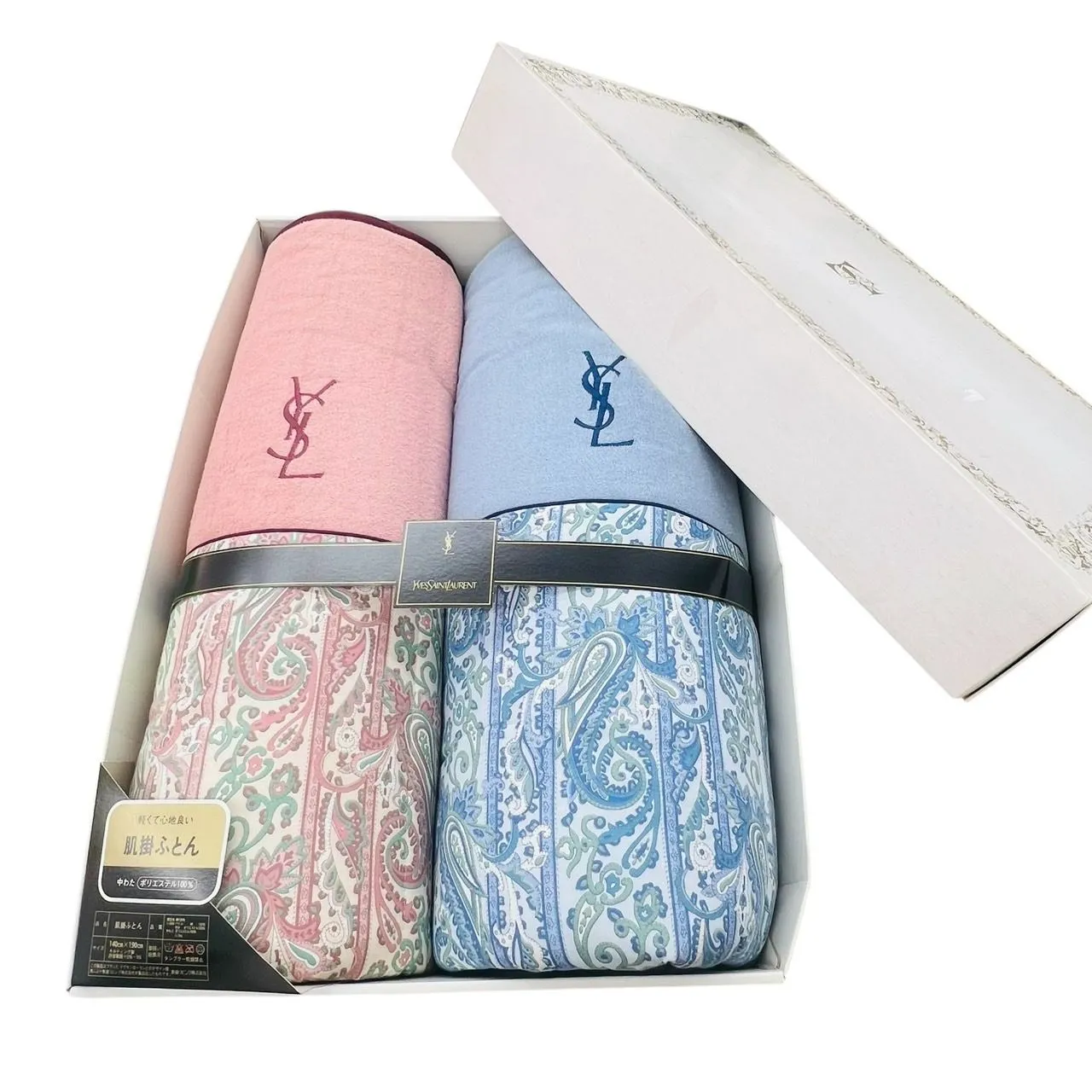 緊急値下げ！新品未使用品YSL 薄紫 花柄 羽毛肌掛け布団 緊急値下げ！新品未使用品YSL 薄紫 花柄 羽毛肌掛け布団 2025年