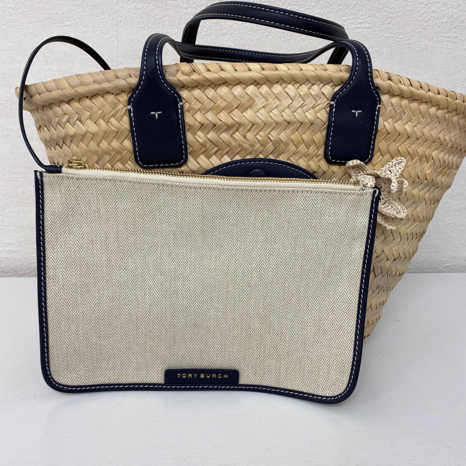 Tory Burch - トリーバーチ カゴバック トートバッグ 最終値下げ